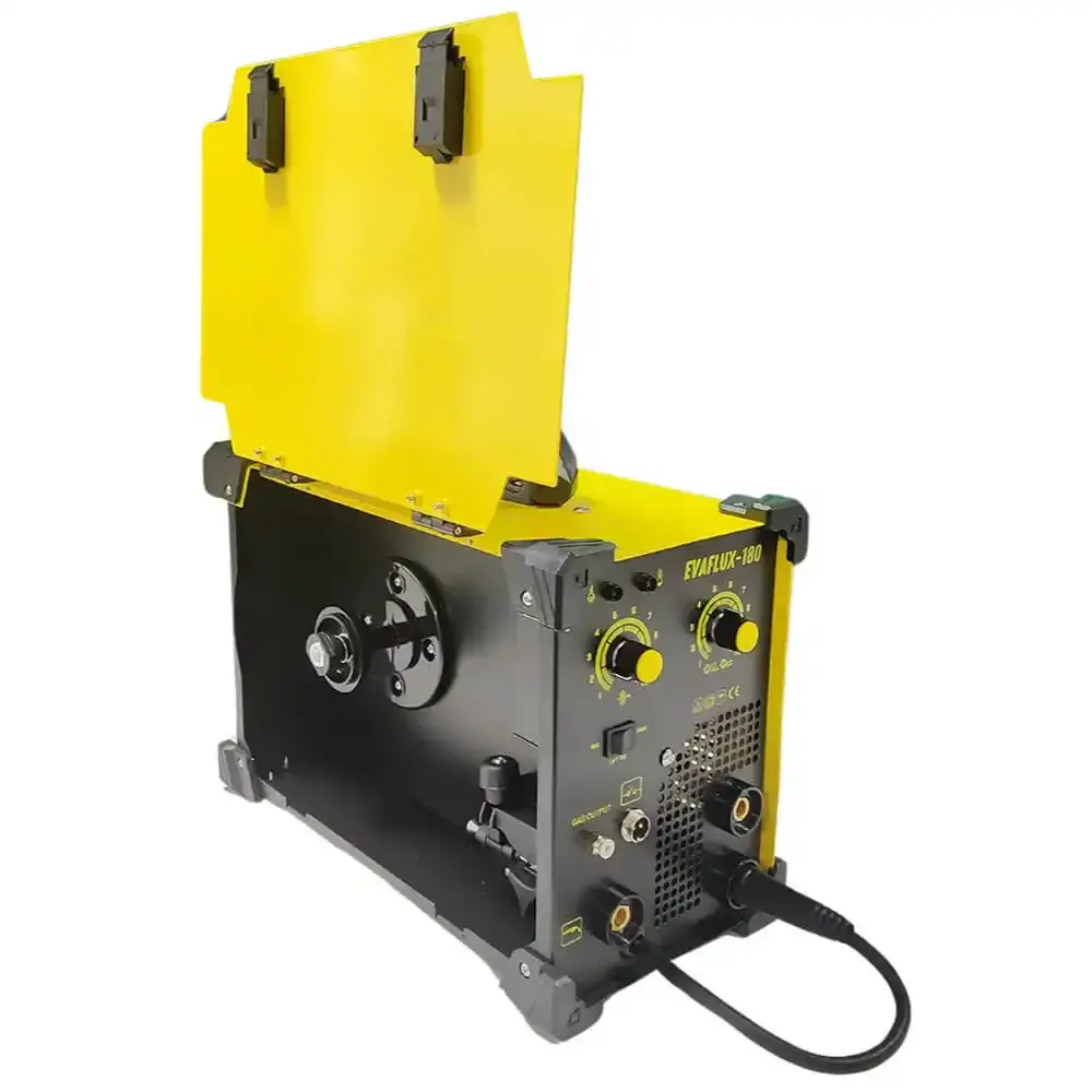 Máquina solda multiprocesso MIG flex TIG e eletrodo EVAFLUX-180 bivolt Evald — fotografia 3