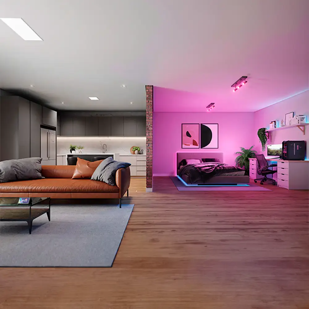 Painel NEO quadrado embutir 6500K 24W bivolt Avant — fotografia 9