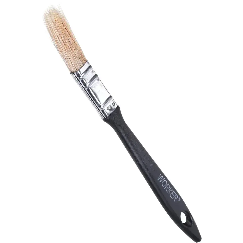 Pincel trincha 1 25,4MM cerda branca Worker
