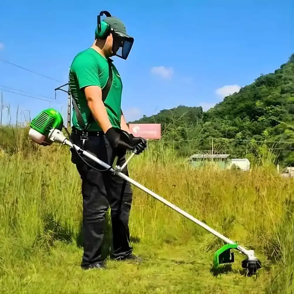 Roçadeira lateral a gasolina 2CV 52CC RTX-52 Trapp — fotografia 7