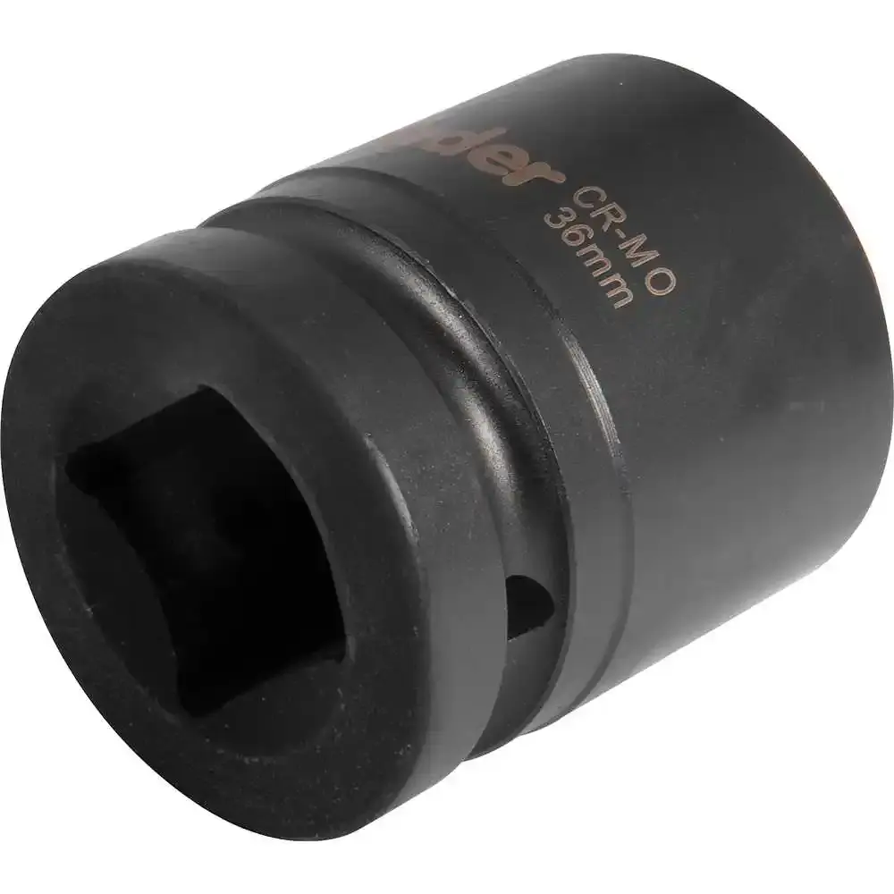 Soquete Sextavado Impacto Encaixe 1 polegada 36MM Cromado VONDER — fotografia 4