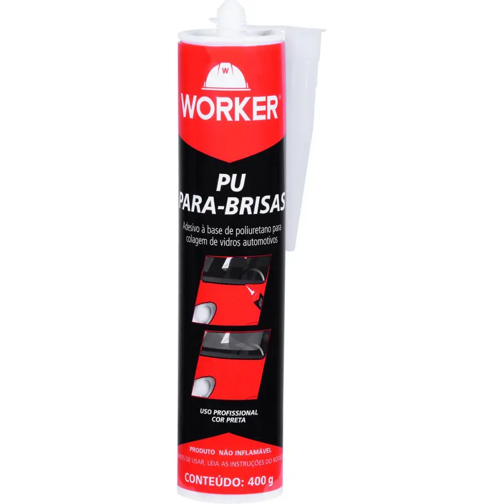 Adesivo para fixar para-brisa em pu preto 400G Worker — fotografia de referência