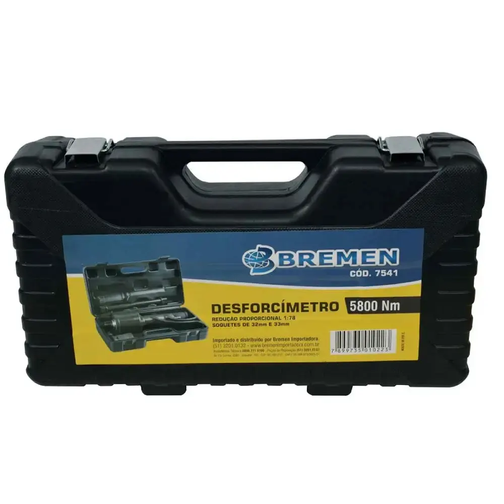 Desforcímetro 5800 nm Maleta Soquete 32 a 33 mm 7541 BREMEN — fotografia 5