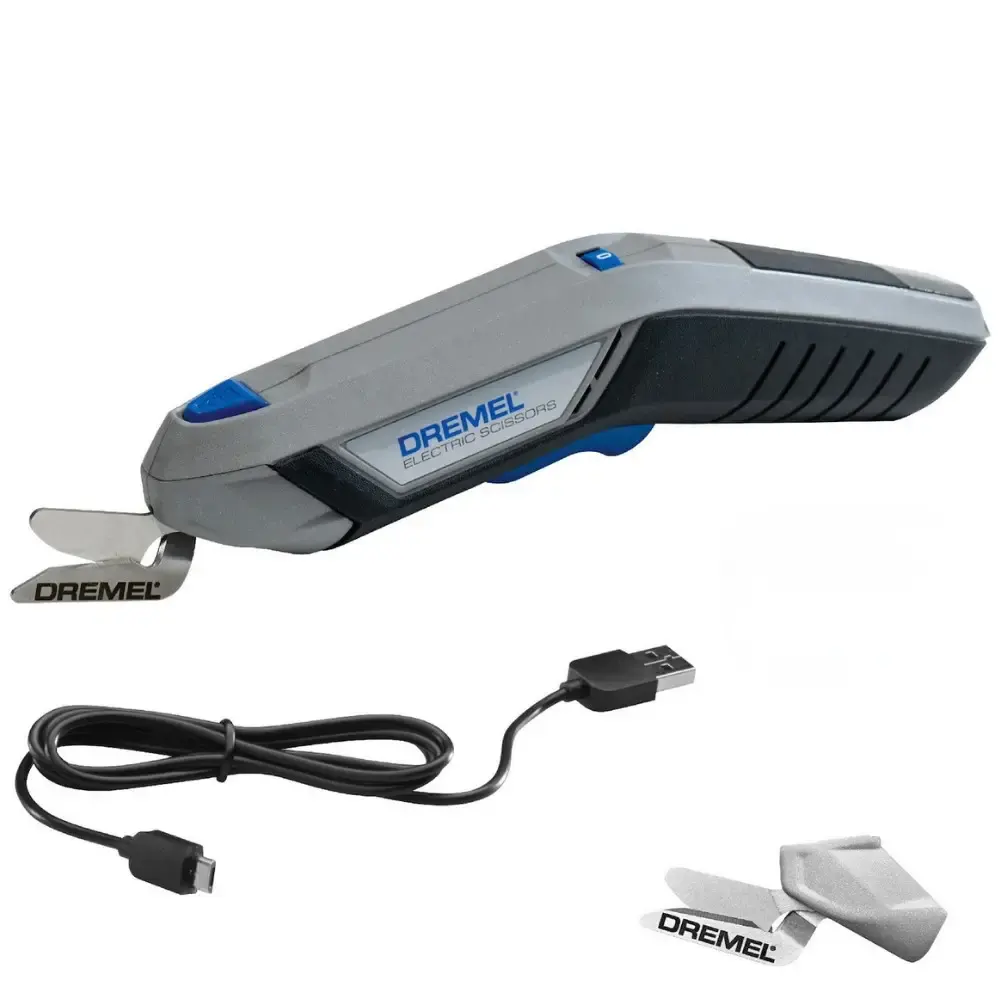 Tesoura elétrica sem fio 3,6V bivolt 1,75POL HSSC-01 Dremel