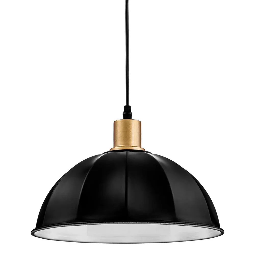 Luminária pendente tuvarin preto Kala — fotografia de referência