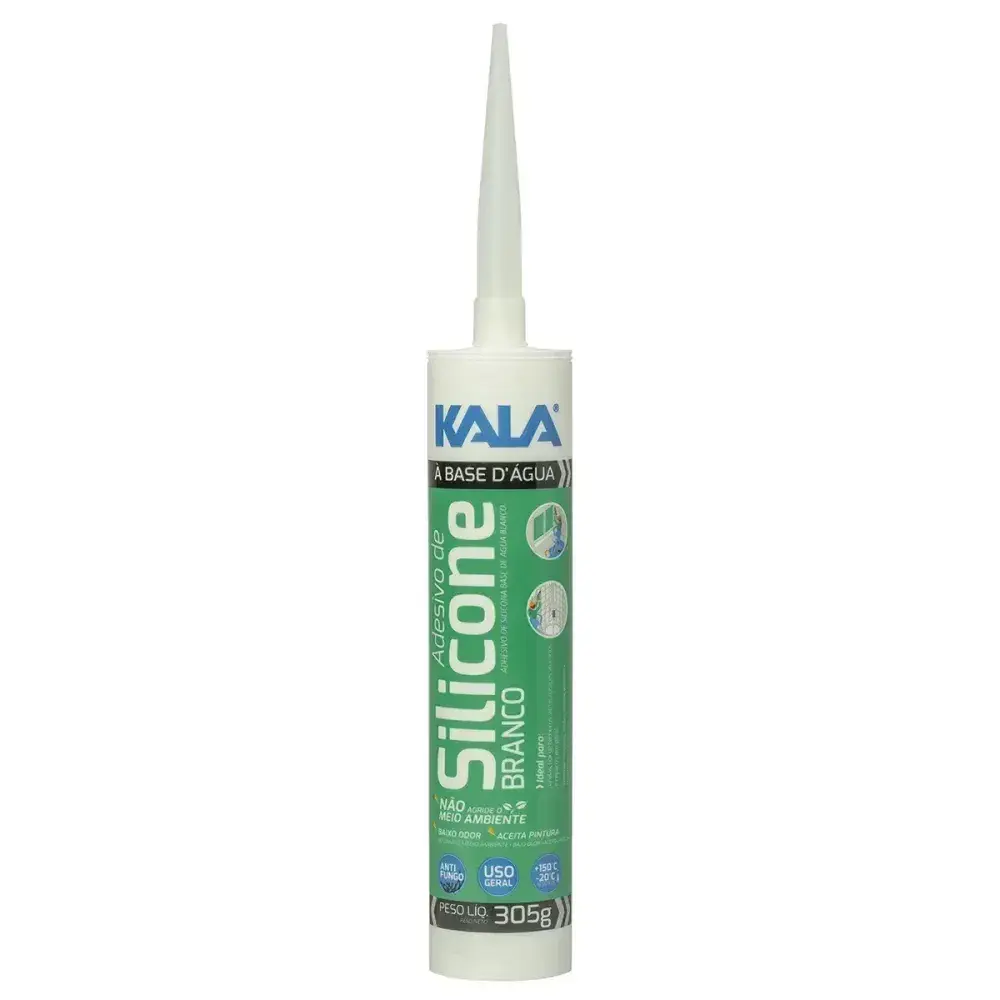 Silicone à base dágua branco com 305G da Kala — fotografia 2