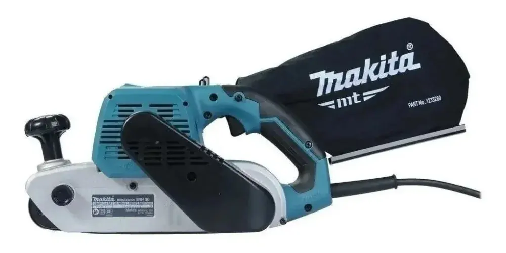 Lixadeira de cinta com coletor de pó 940W 220V Makita — fotografia 8