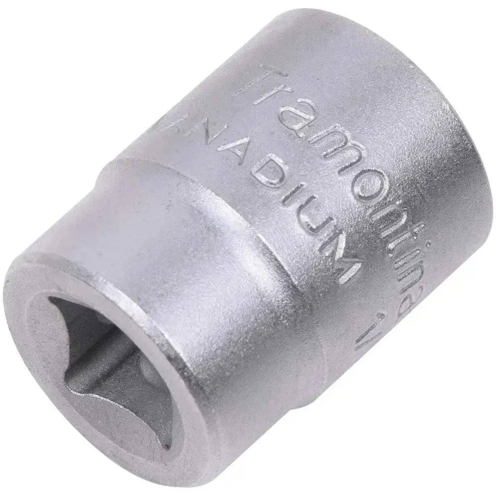 Soquete estriado em aço cromo vanádio 27 mm - encaixe 1/2 Tramontina 44833127 — fotografia 10