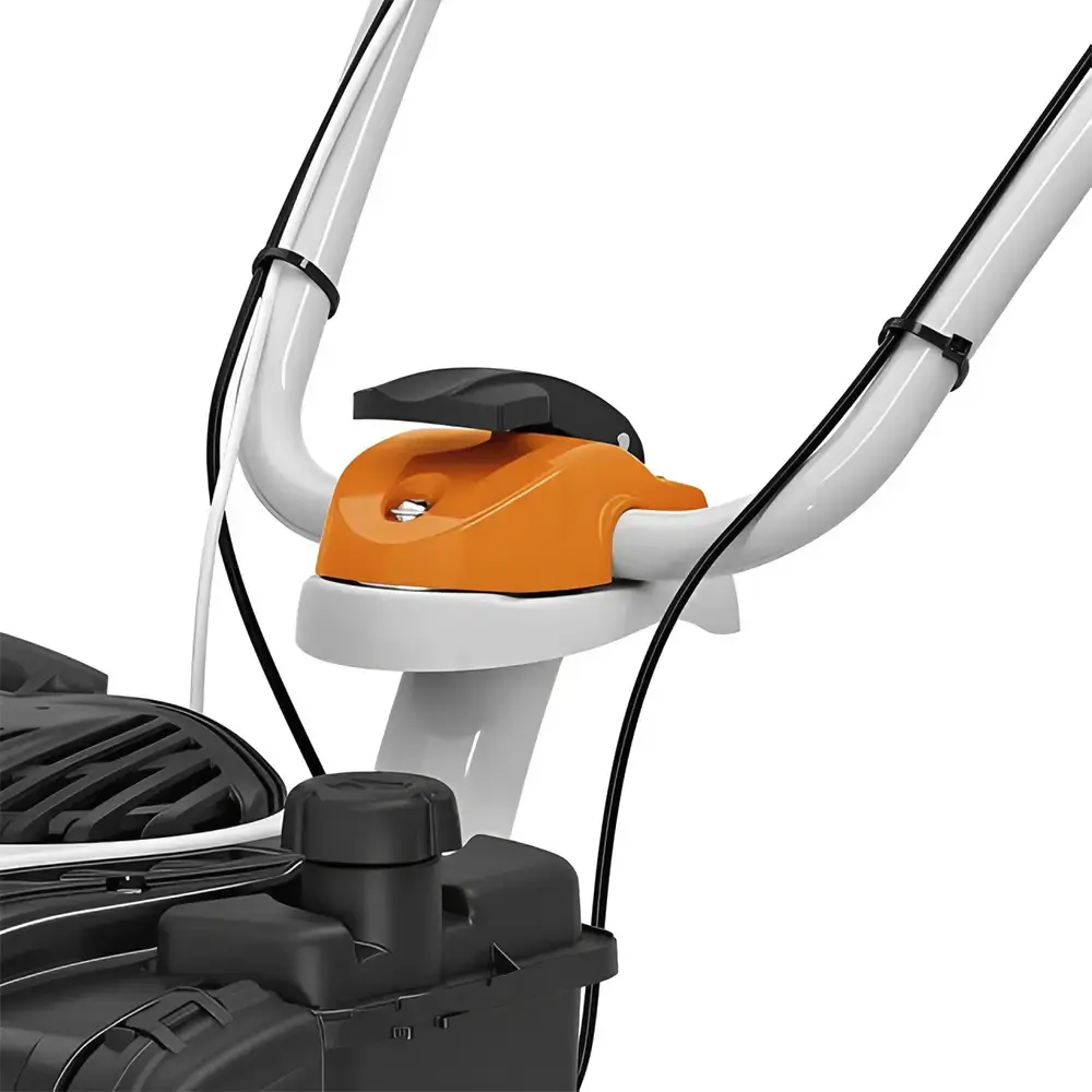 Motocultivador gasolina 6,0 HP 4T 212 CC enxadas e roda MH610 Stihl — fotografia 3