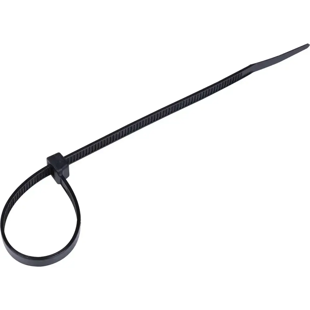 Abraçadeira nylon 2,5MM x 200MM preta Kala 100 peç — fotografia 9