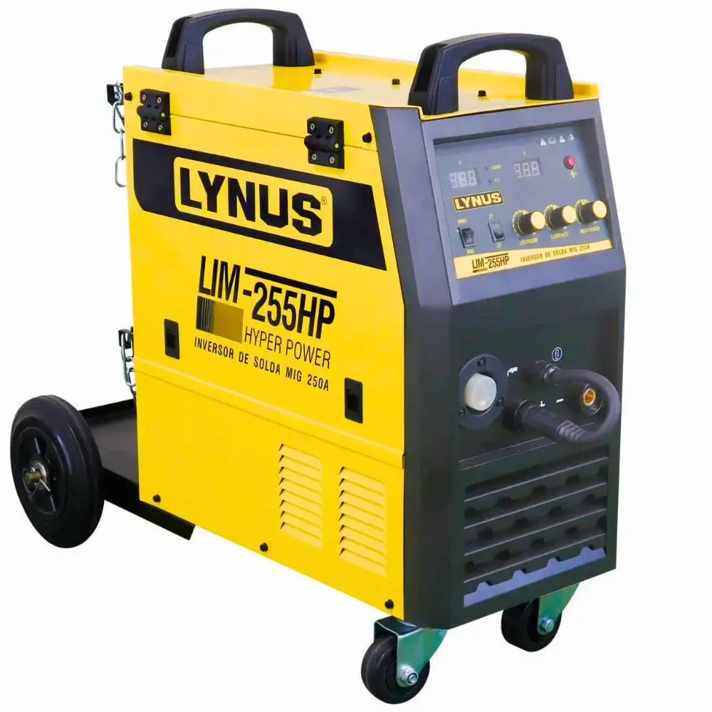 Máquina de solda inversora multiprocessos MIG TIG LIM-255 220V Lynus 220 V — fotografia 6