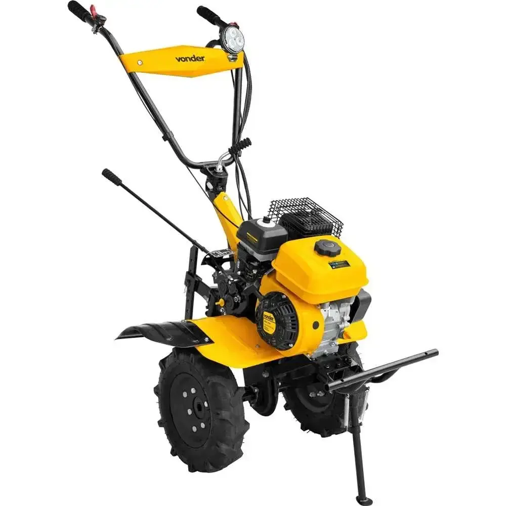 Motocultivador a gasolina 7HP 212CC com rodas e enxadas Vonder — fotografia 4