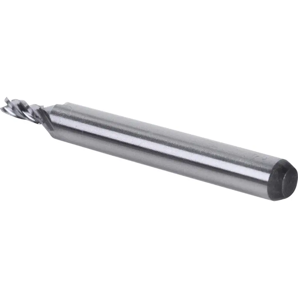 Fresa de topo reto aço rápido 3MM haste 6MM Worker — fotografia 5