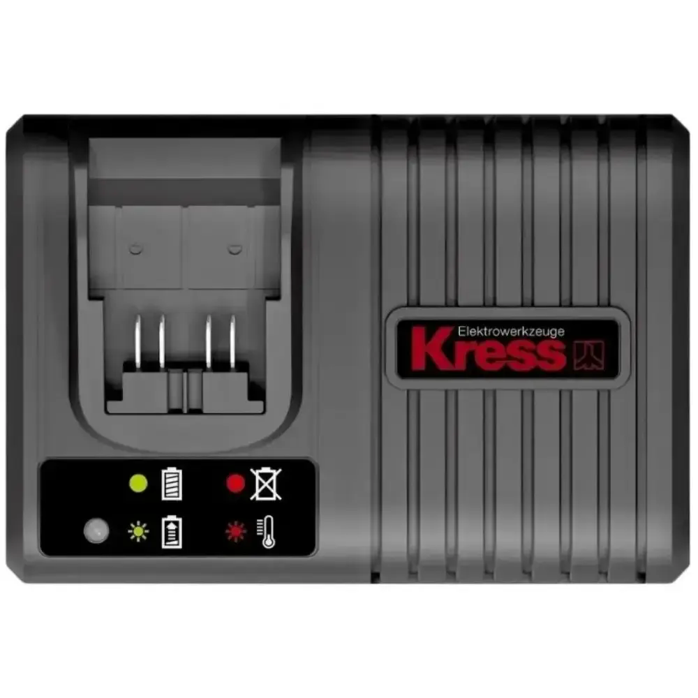 Tupia 6MM para laminado e parafusadeira de impacto 1/2POL 95NM com carregador e bateria 20V 4.0AH Kress — fotografia 3