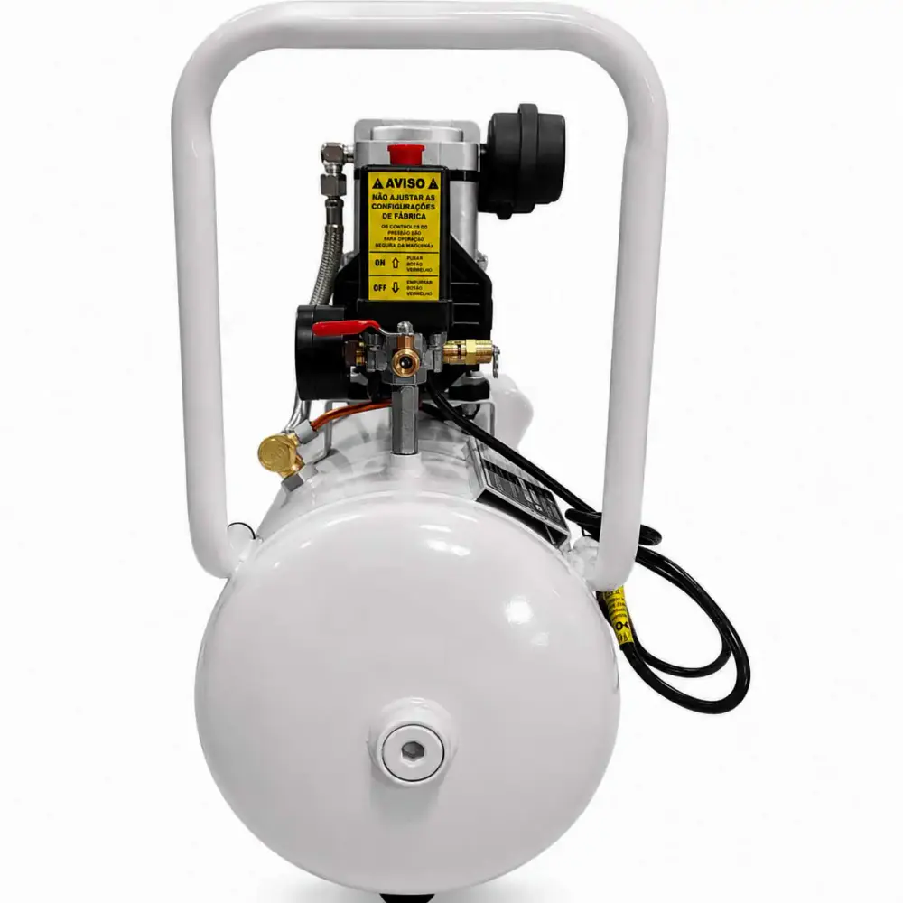 Compressor port isento 5,4 PES 1,0HP 25L evald tractor Compbrasil 110 V — fotografia 4