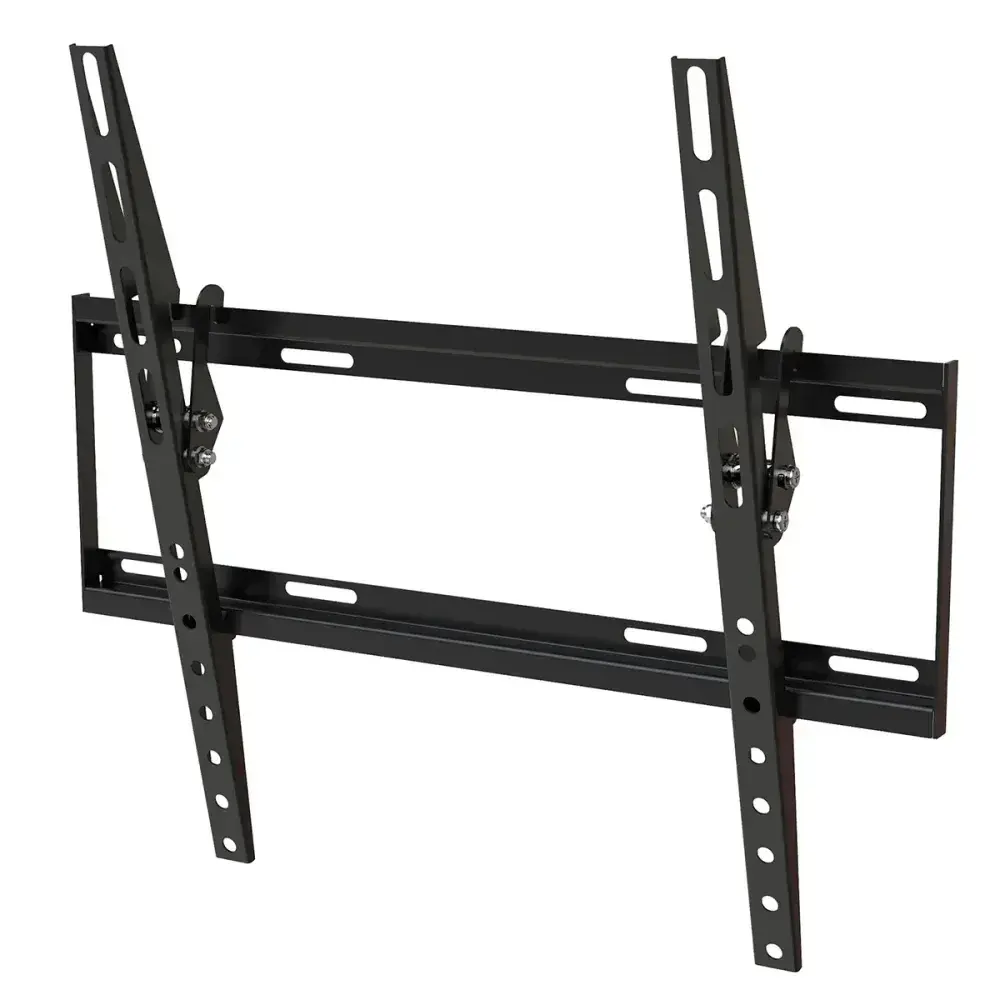 Suporte tv ultra slim inclinável de 32 a 55 preto Brasforma — fotografia 2