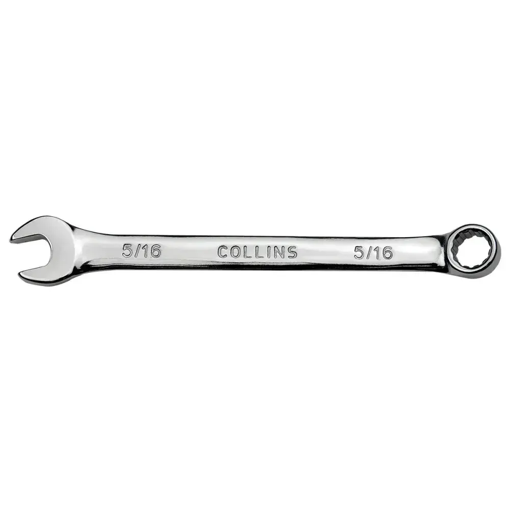 Chave combinada de aço cromo vanádio 5/16” Collins — fotografia 6