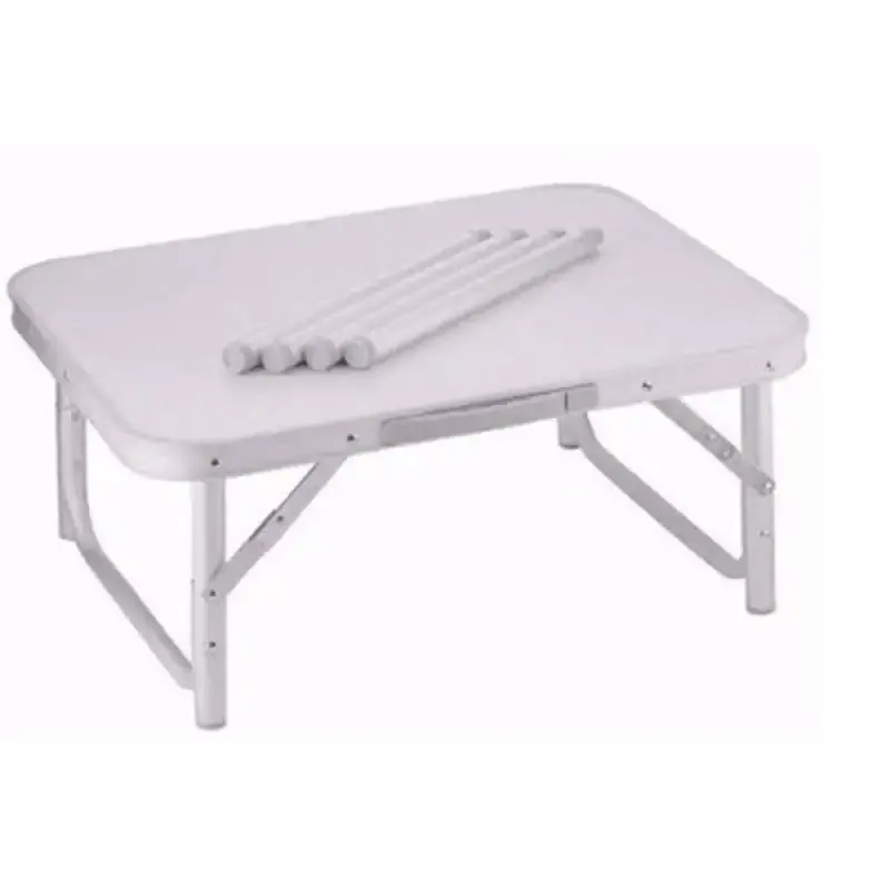 Mesa Dobrável de Alumínio Tampo de MDF 90 x 60 CM Vira Maleta PALISAD — fotografia 4