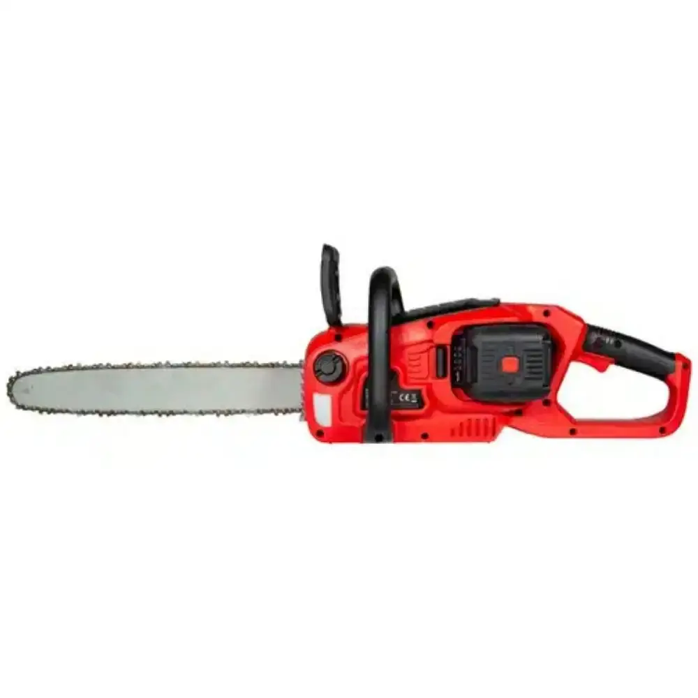 Motosserra a bateria 18V sabre 16POL 1400W e carregador Toyama — fotografia 6
