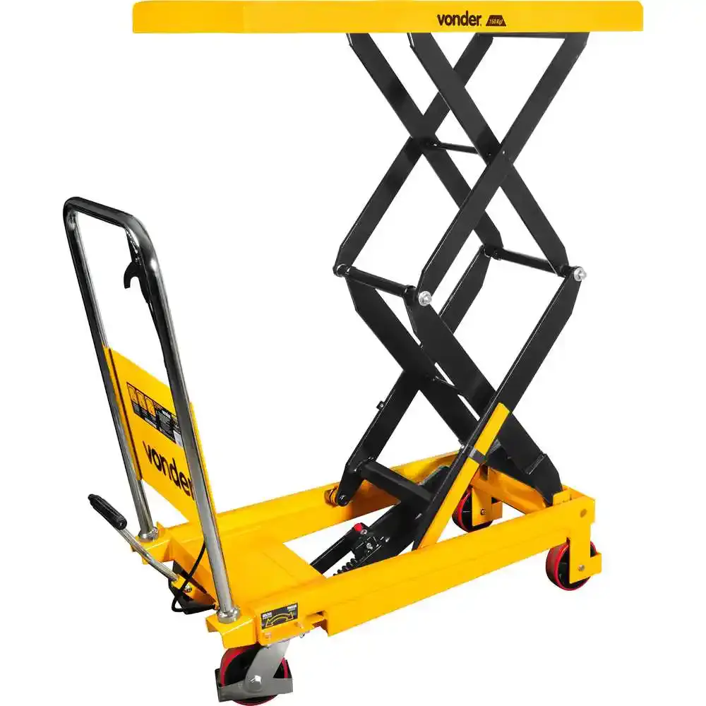 Mesa hidráulica pantográfica 150 KG MPP152 Vonder — fotografia de referência