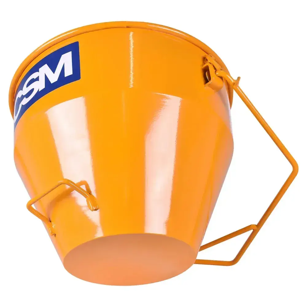 Caçamba para guinchos amarela com tripé 50L CSM — fotografia 10