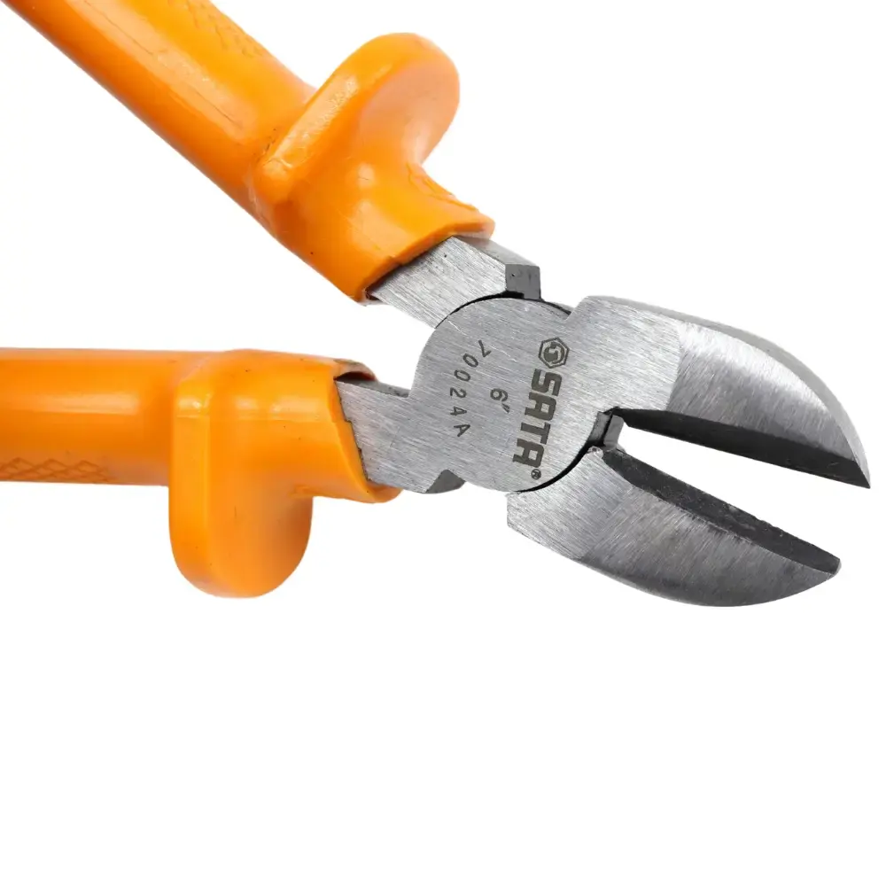 Alicate corte diagonal 6 POL ST70024AST Sata — fotografia 5