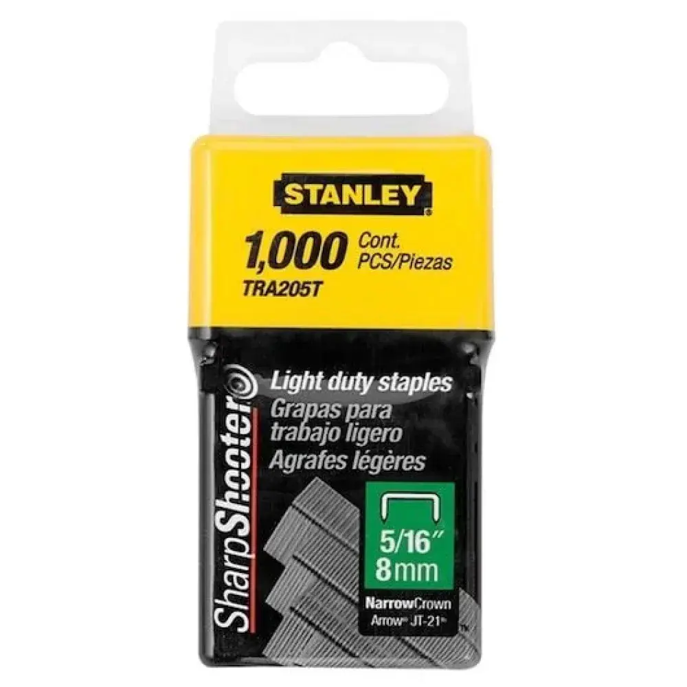 Grampo para uso geral com 1000 peç 5/16” Stanley — fotografia 3