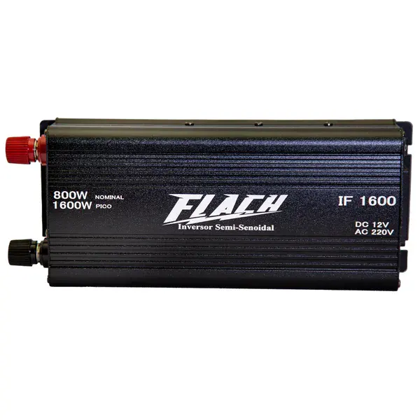 Inversor de tensão IF1600-1 semi senoidal 12V/220V - Flach