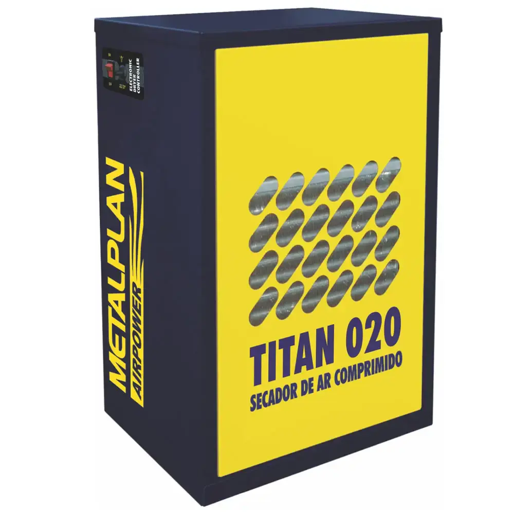 Secador de ar comprimido titan 200W 20 PCM TIT0020D2B1A2M Metalplan
