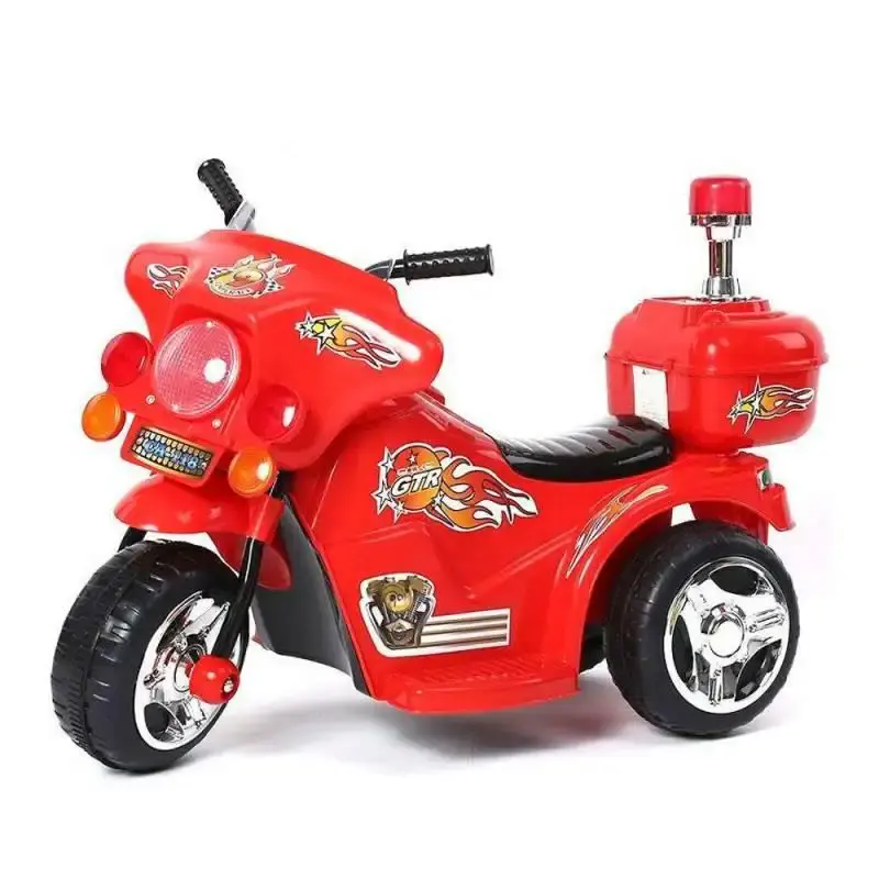 Moto elétrica infantil recarregável 6.0V vermelha BW006-VM ImportWay