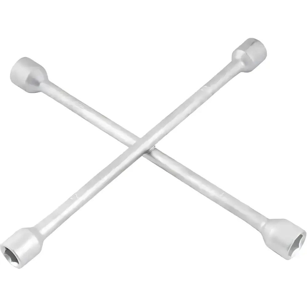 Chave de roda tipo cruz 4 bocas 17X19X21X23MM Evald — fotografia de referência