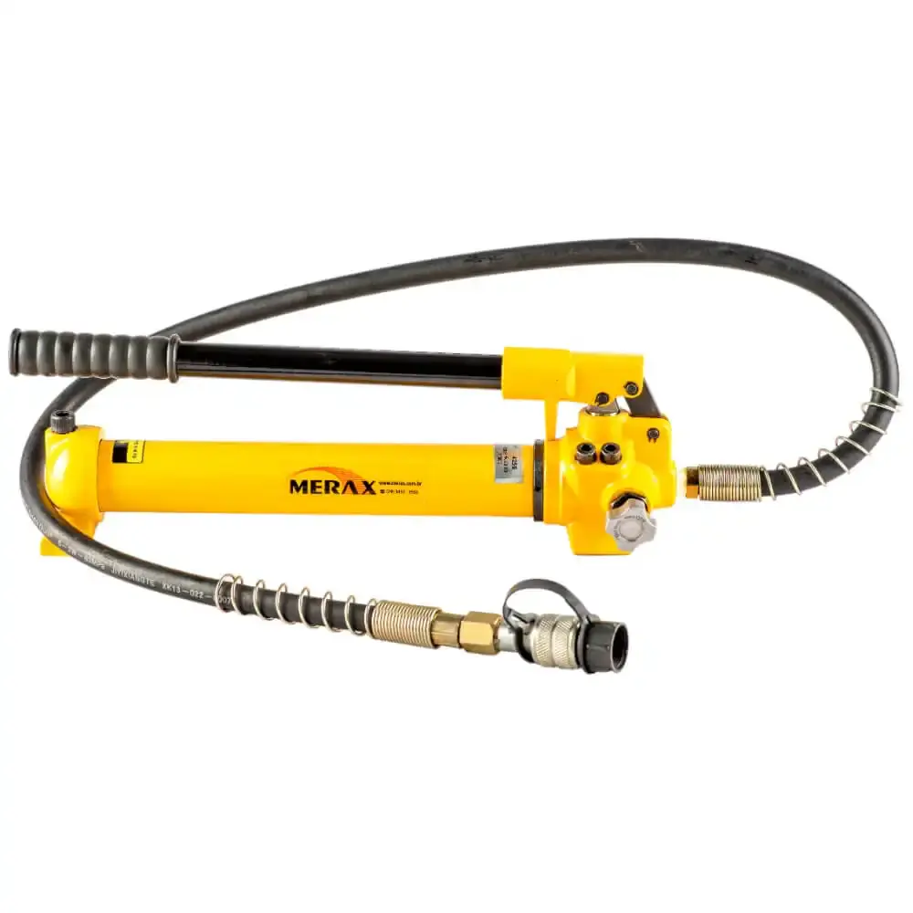 Bomba hidráulica manual 10000 PSI CP700C Merax — fotografia de referência