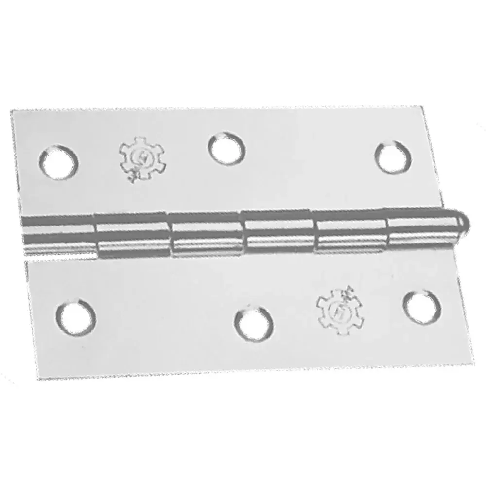 Dobradiça pino simples zincado 3 24 peç Silvana