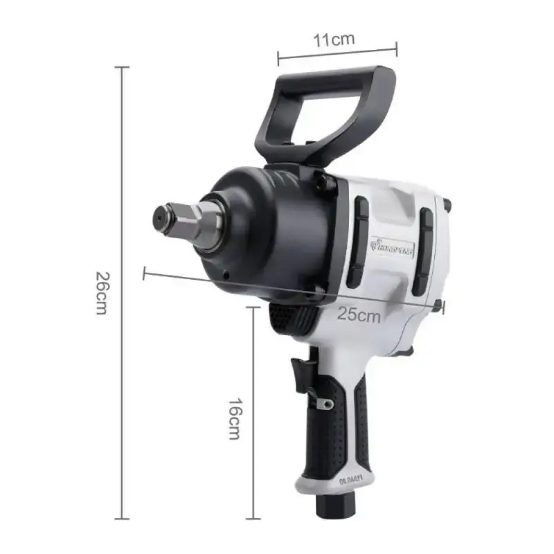 Chave de impacto pneumática 3/4 POL 184 kgfm 4600 RPM RP7462 rongpeng — fotografia 5