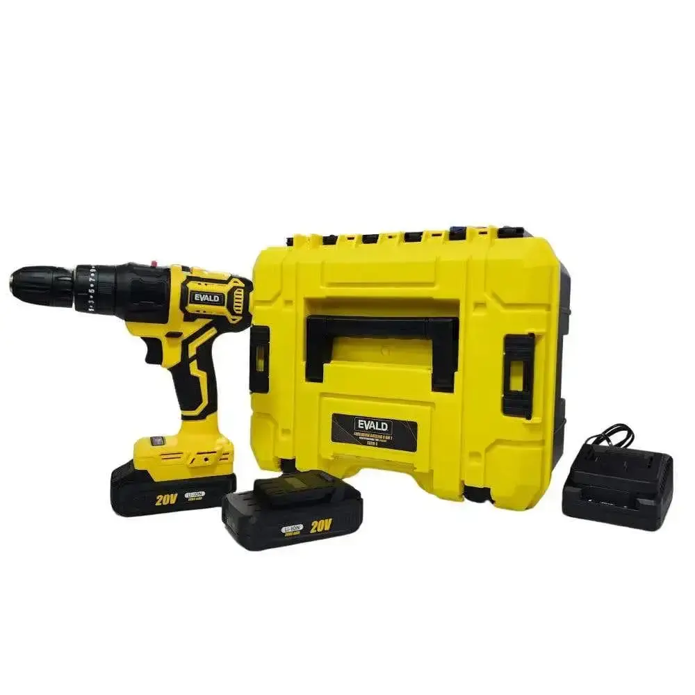Kit furadeira bateria 20V multifuncional 6 em 1 brushless EVFM-6 Evald Bivolt — fotografia 2