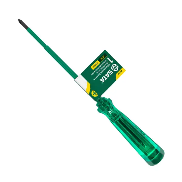 Chave phillips isolada com cabo pvc 1/8X6” Sata — fotografia 3