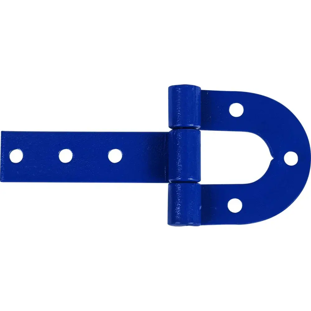 Dobradiça de porteira modelo C08 na cor azul da Kala