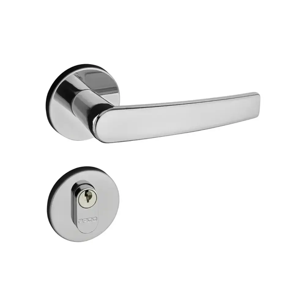 Fechadura interna concept roseta cromado Pado