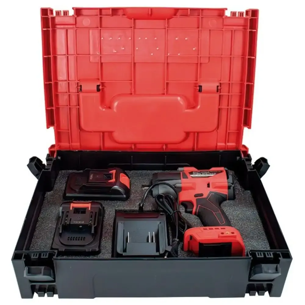 Chave impacto a bateria 1/2 POL 820NM SGT-7508 com 2 baterias e maleta Sigma — fotografia 12