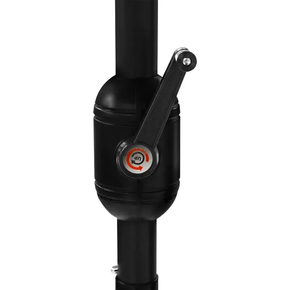 Ombrelone vertical aço 2,7M vermelho Kala — fotografia 6
