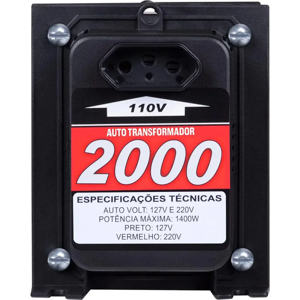 Autotransformador tripolar 2.000VA 1400W bivolt Kitec — fotografia 9