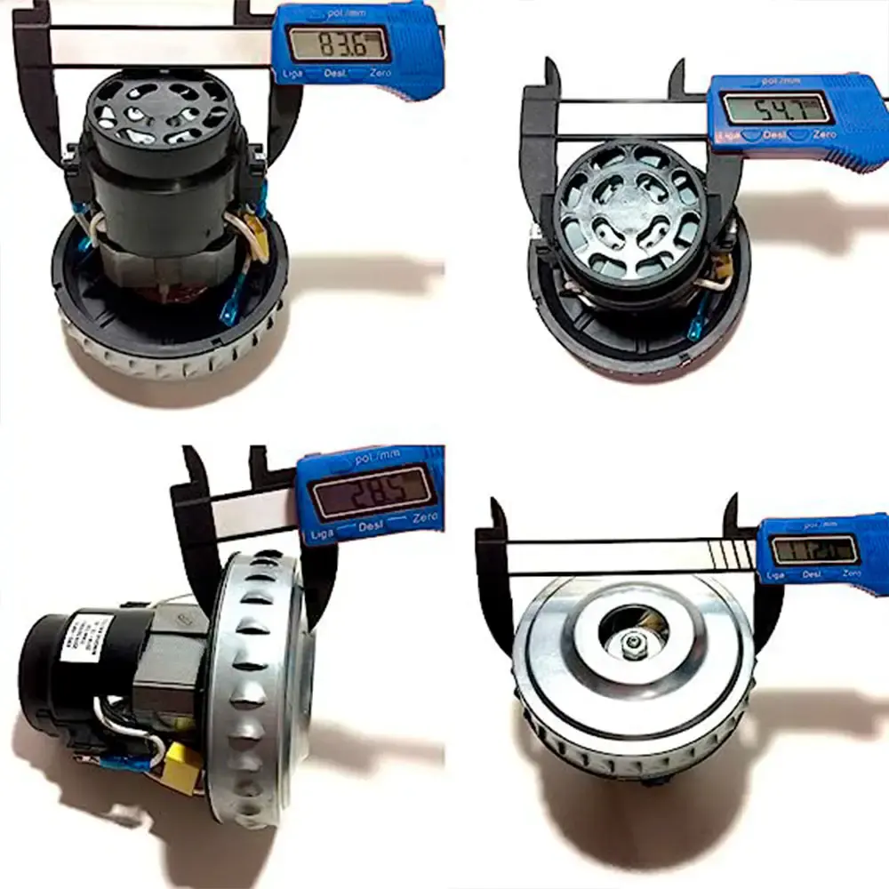 Motor universal 1600W para aspirador de pó Wap linha GWT FW005241 | FW005242 Wap 220 V — fotografia 4