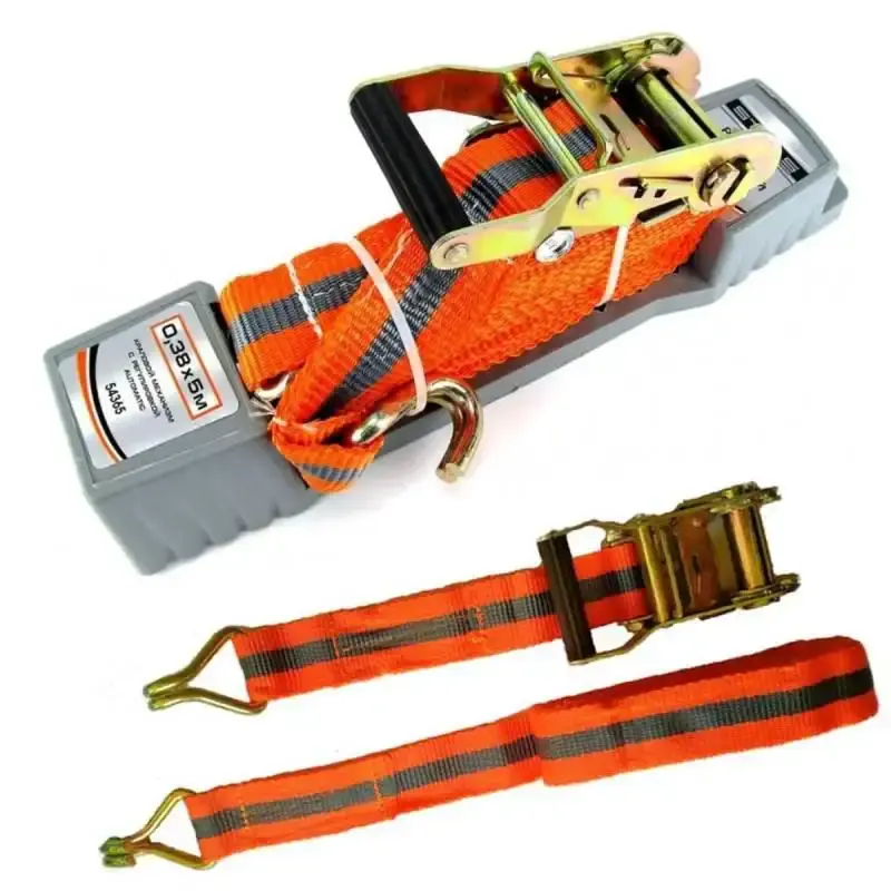 Cinta com Catraca e Ganchos 38 MM x 5 Metros para 1 TON STELS
