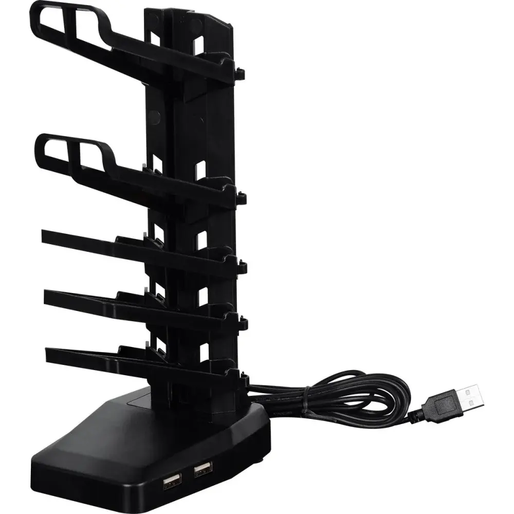 Mesa gamer modelo l 80X30CM com suporte de acessórios Kala — fotografia 3