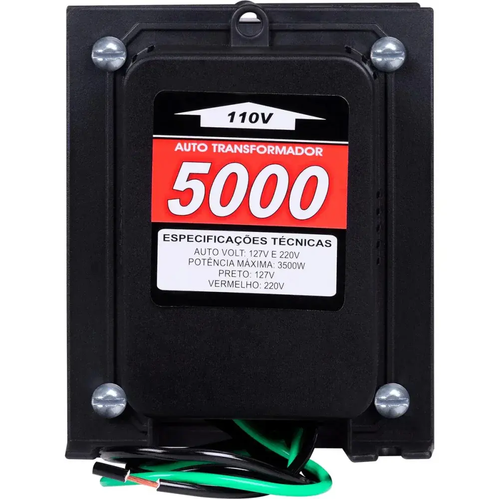 Autotransformador tripolar 5.000VA 3600W bivolt Kitec — fotografia 8