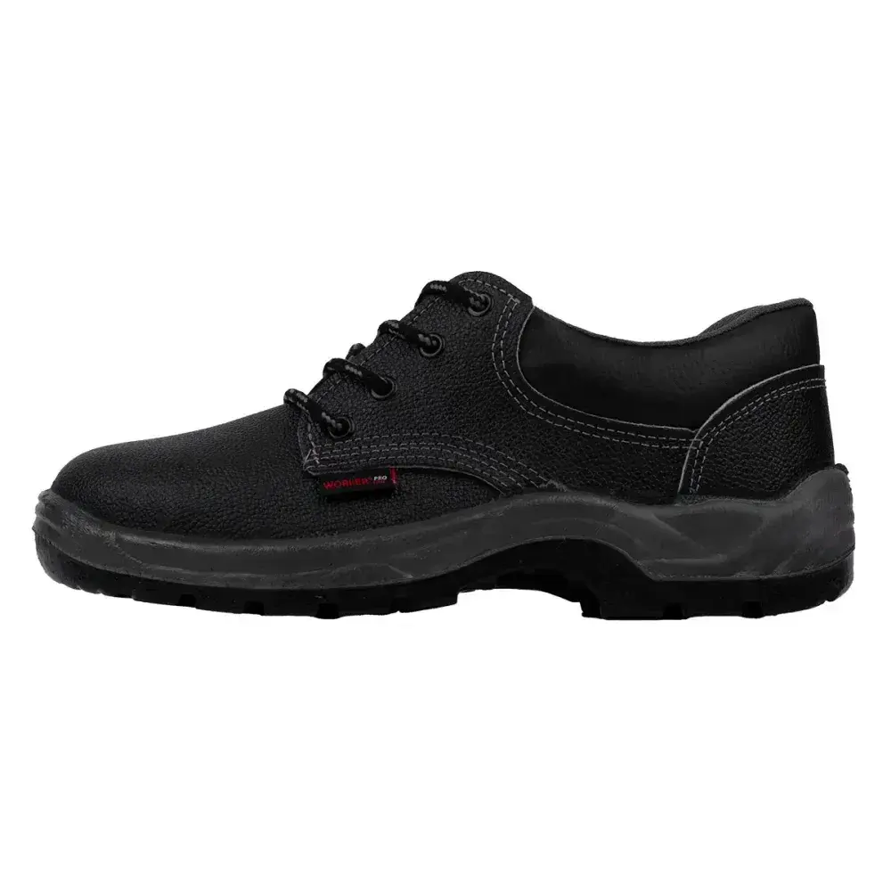 Sapato couro bi NR36 amarrar bico pvc Worker Proline — fotografia 4