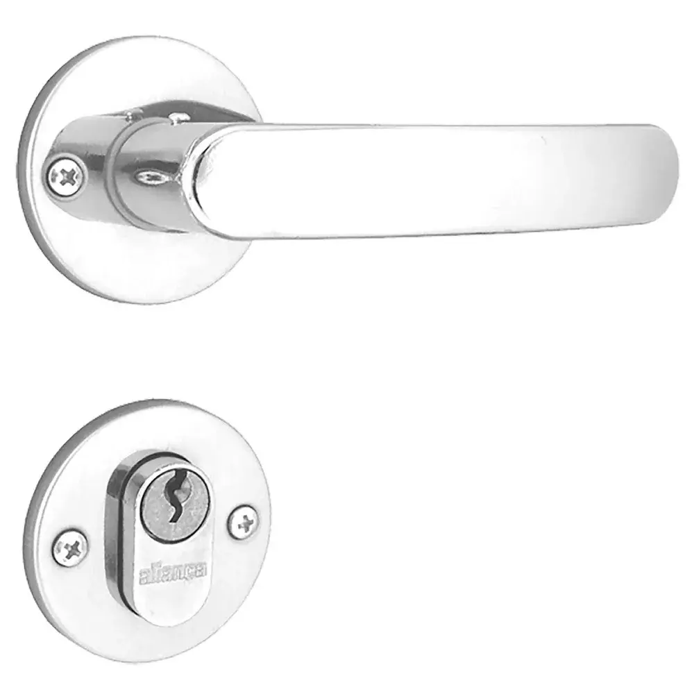 Fechadura externa aliança 2600 11 ip roseta
