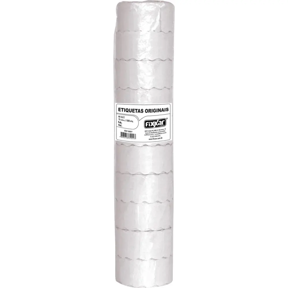 Etiqueta MX2612 10 rolos Fixxar