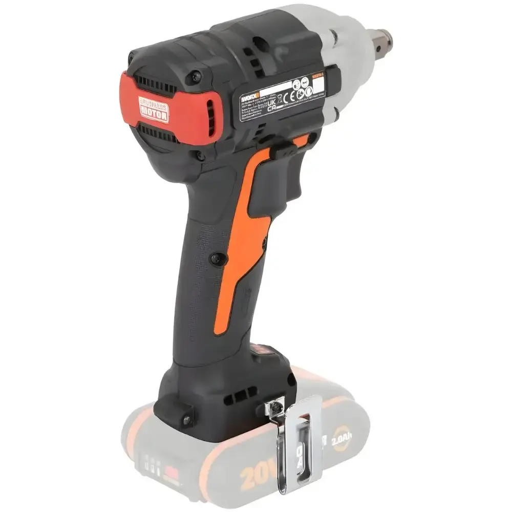 Chave de impacto 1/2 POL a bateria 20V Worx e jogo soquetes 10-27MM 15 peças evald — fotografia 4