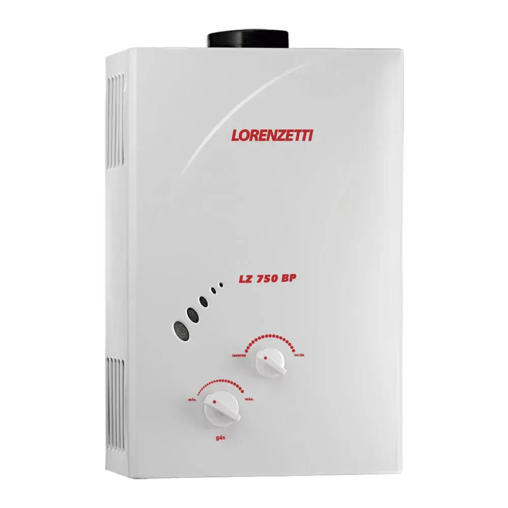 Aquecedor de água a gás LZ750BP glp lorenzetti duchas